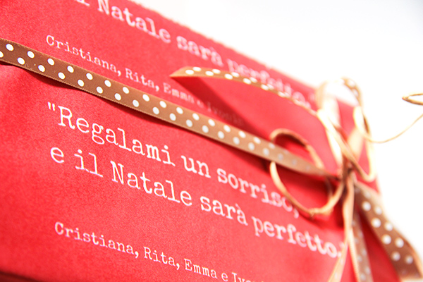 Farecreare wrapping natale personalizzato.
