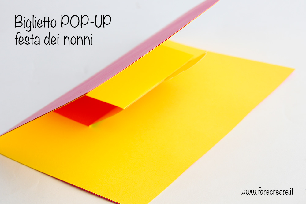 Biglietto Pop Up Facile Per La Festa Dei Nonni Grafica Free