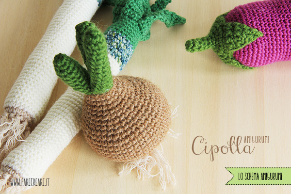 Cipolla amigurumi lo schema.