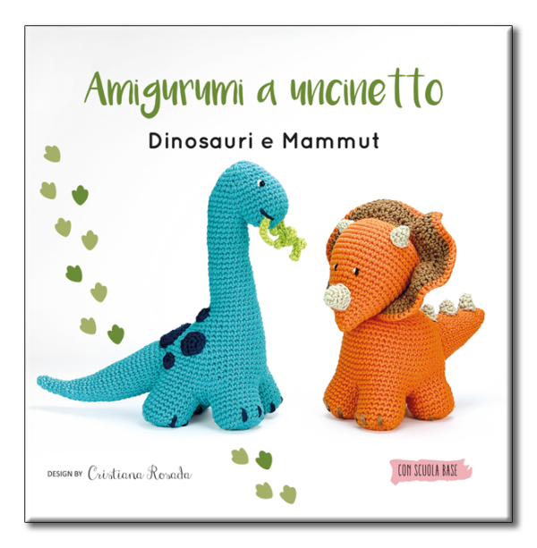 libro amigurumi - dinosauri e mammut