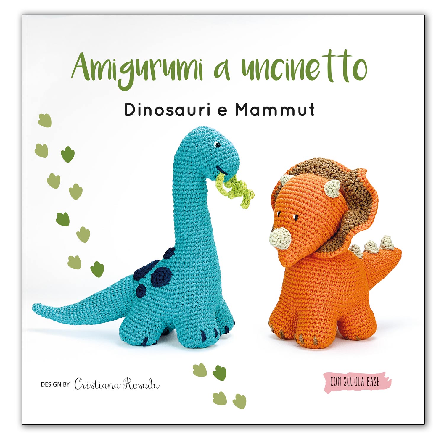 Dinosauri e Mammut: libro di amigurumi (italiano) - copertina